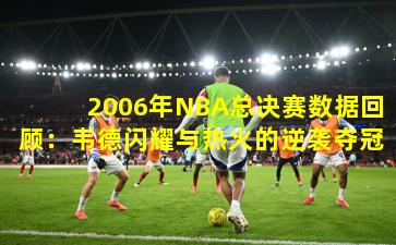 2006年NBA总决赛数据回顾:韦德闪耀与热火的逆袭夺冠