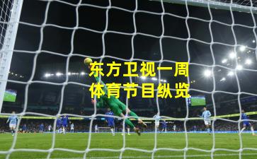 东方卫视一周体育节目纵览